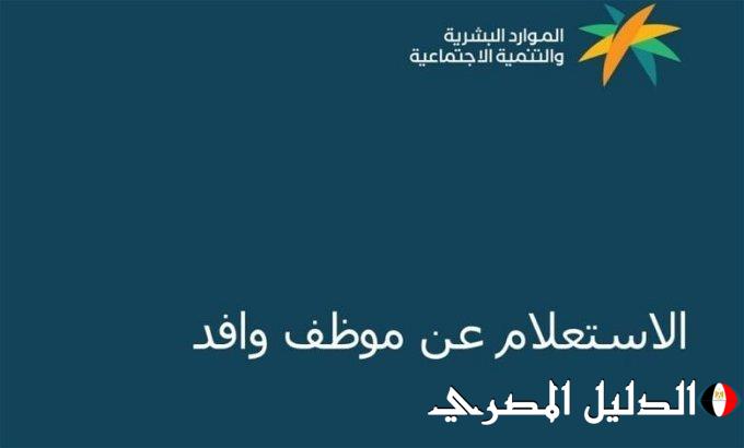 اعرف بياناته..الاستعلام عن عامل وافد 1445 برقم الحدود 2024 ورقم الإقامة