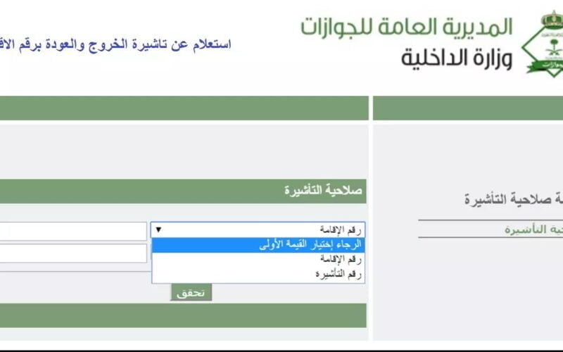 من هنا.. الاستعلام عن تأشيرة السعودية برقم الجواز 2024/1445 من خلال منصة التأشيرات الإلكترونية