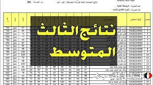 «شغال» link الاستعلام عن نتائج الثالث المتوسط 2024 الدور الأول جميع المحافظات عبر موقع نتائجنا