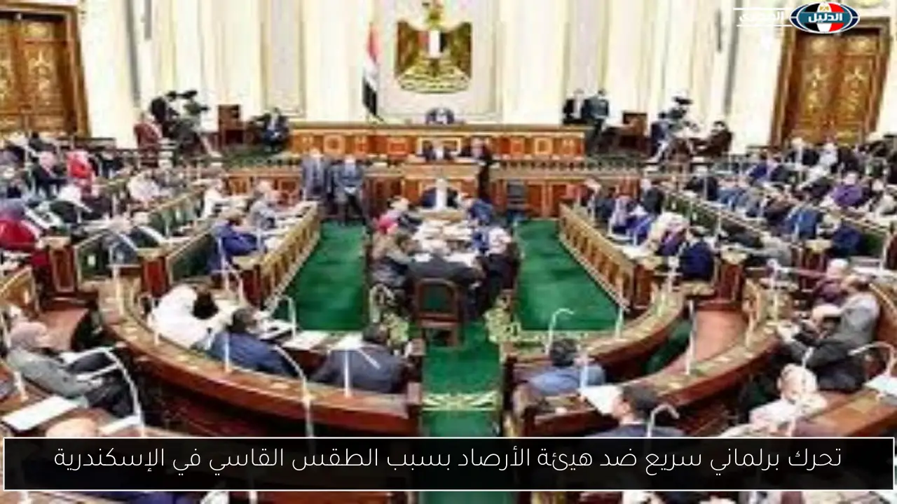 تحرك برلماني سريع ضد هيئة الأرصاد بسبب الطقس القاسي في الإسكندرية
