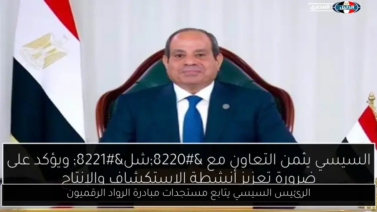 الرئيس السيسي يتابع مستجدات مبادرة الرواد الرقميون