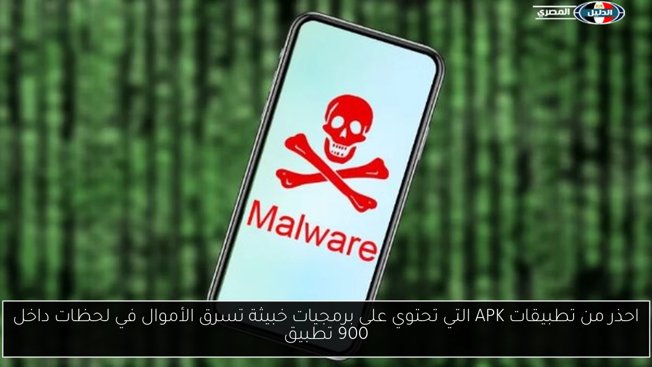 احذر من تطبيقات APK التي تحتوي على برمجيات خبيثة تسرق الأموال في لحظات داخل 900 تطبيق