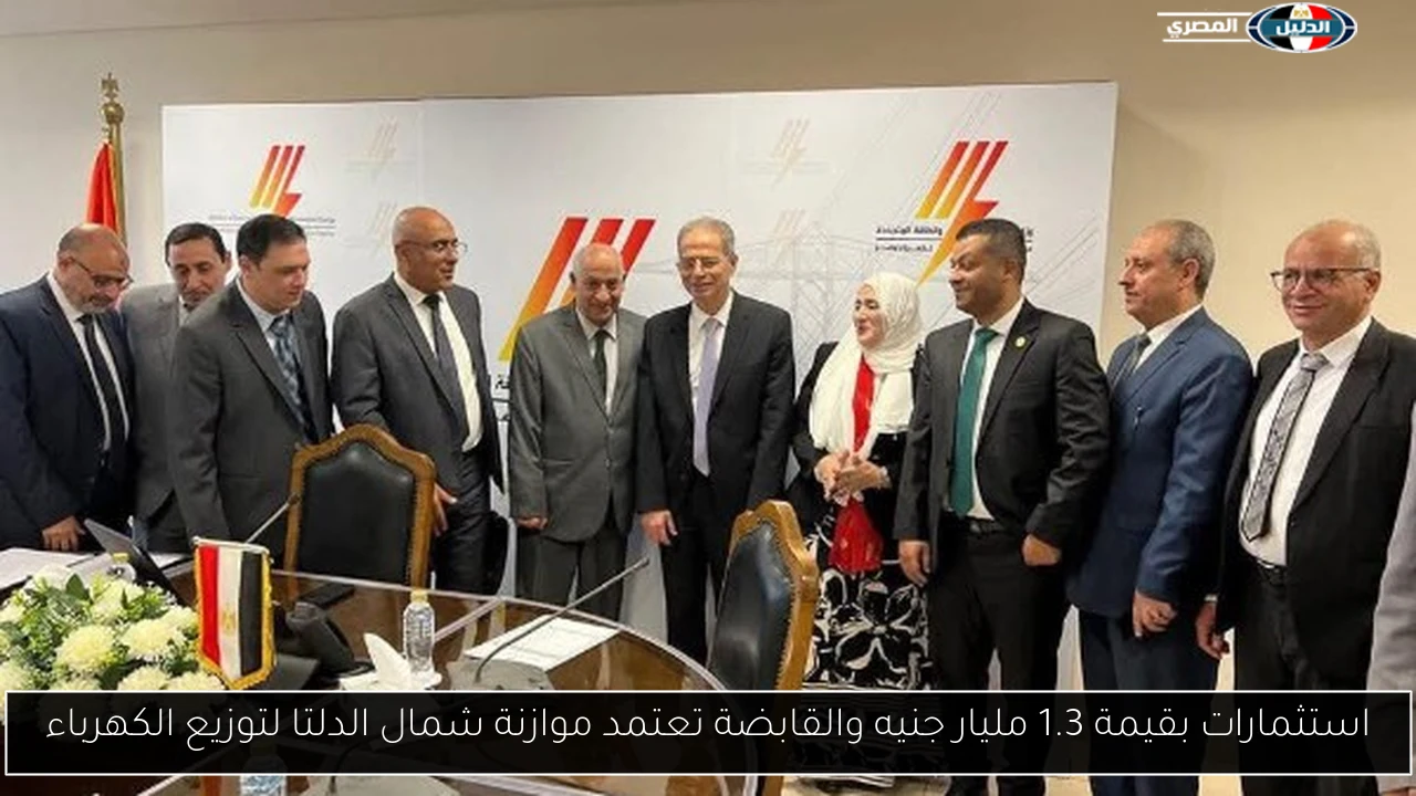 استثمارات بقيمة 1.3 مليار جنيه والقابضة تعتمد موازنة شمال الدلتا لتوزيع الكهرباء
