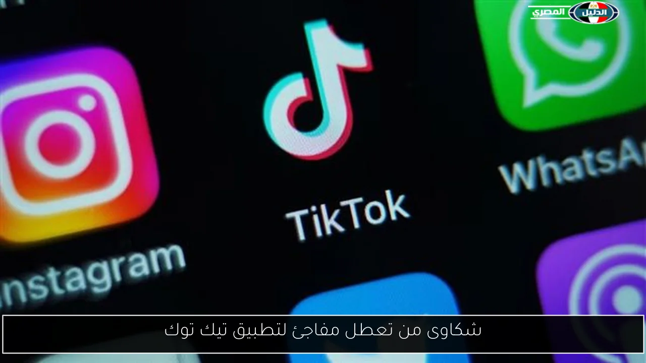 شكاوى من تعطل مفاجئ لتطبيق تيك توك