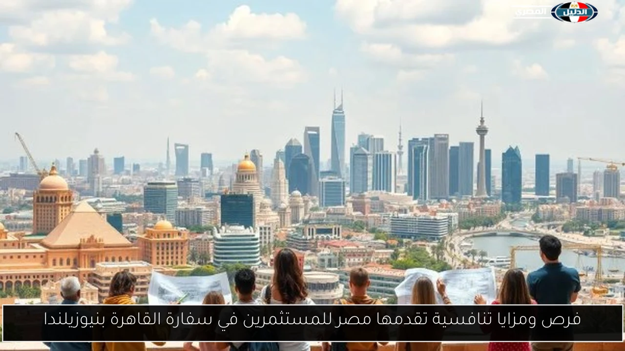 فرص ومزايا تنافسية تقدمها مصر للمستثمرين في سفارة القاهرة بنيوزيلندا