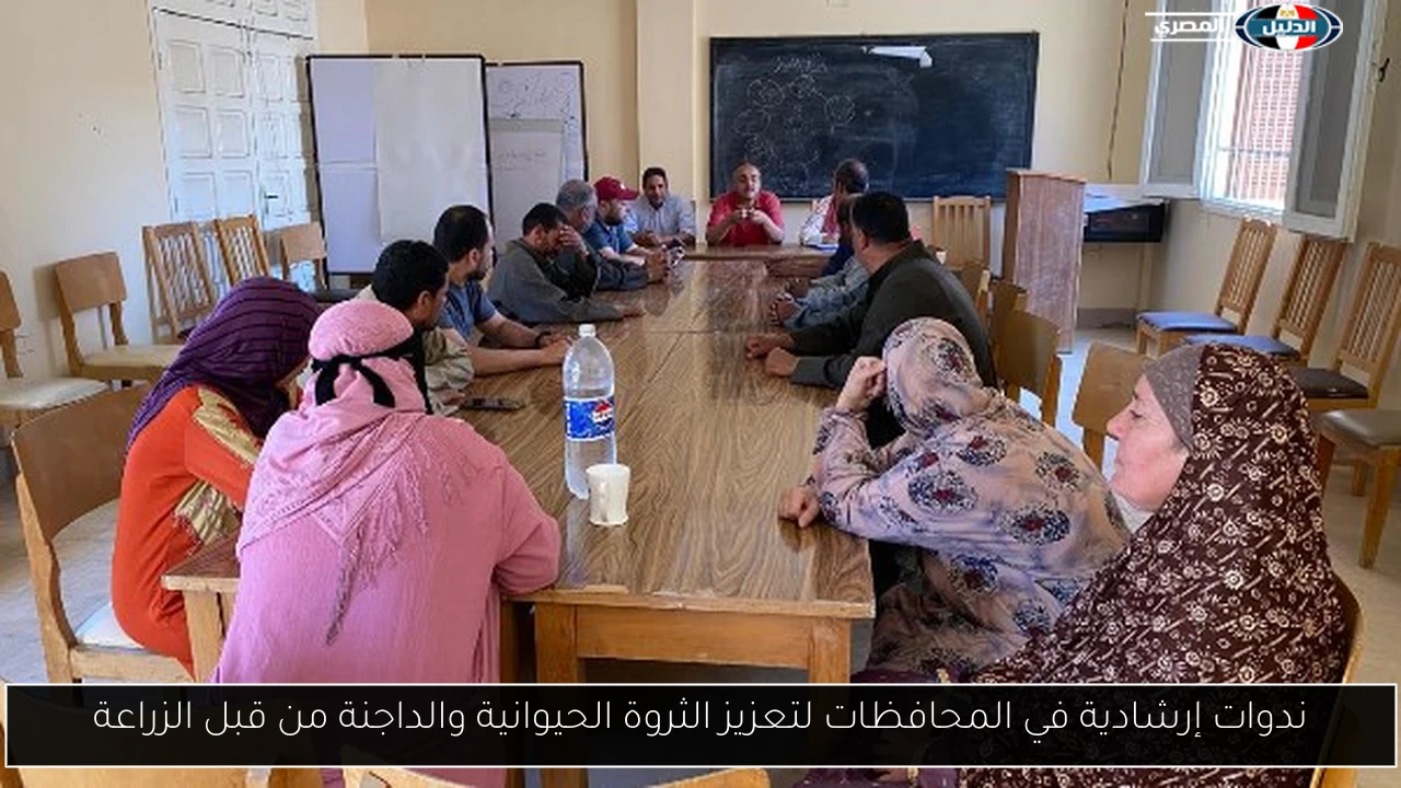 ندوات إرشادية في المحافظات لتعزيز الثروة الحيوانية والداجنة من قبل الزراعة