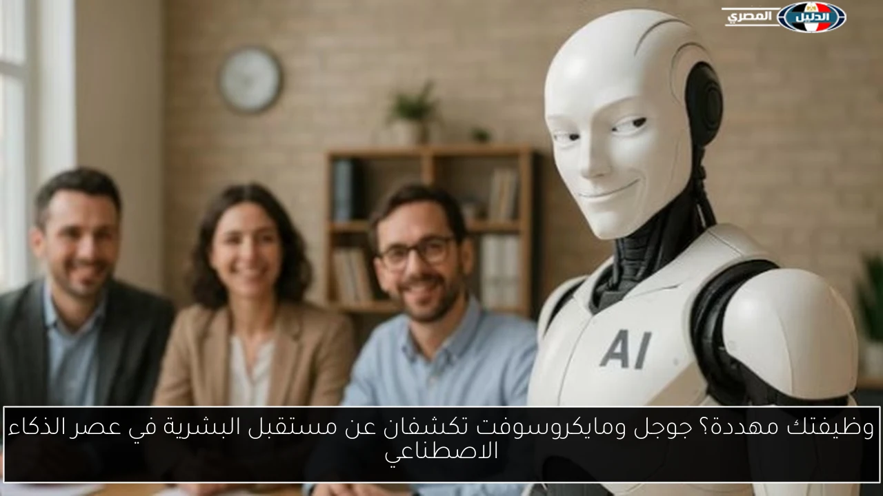 وظيفتك مهددة؟ جوجل ومايكروسوفت تكشفان عن مستقبل البشرية في عصر الذكاء الاصطناعي