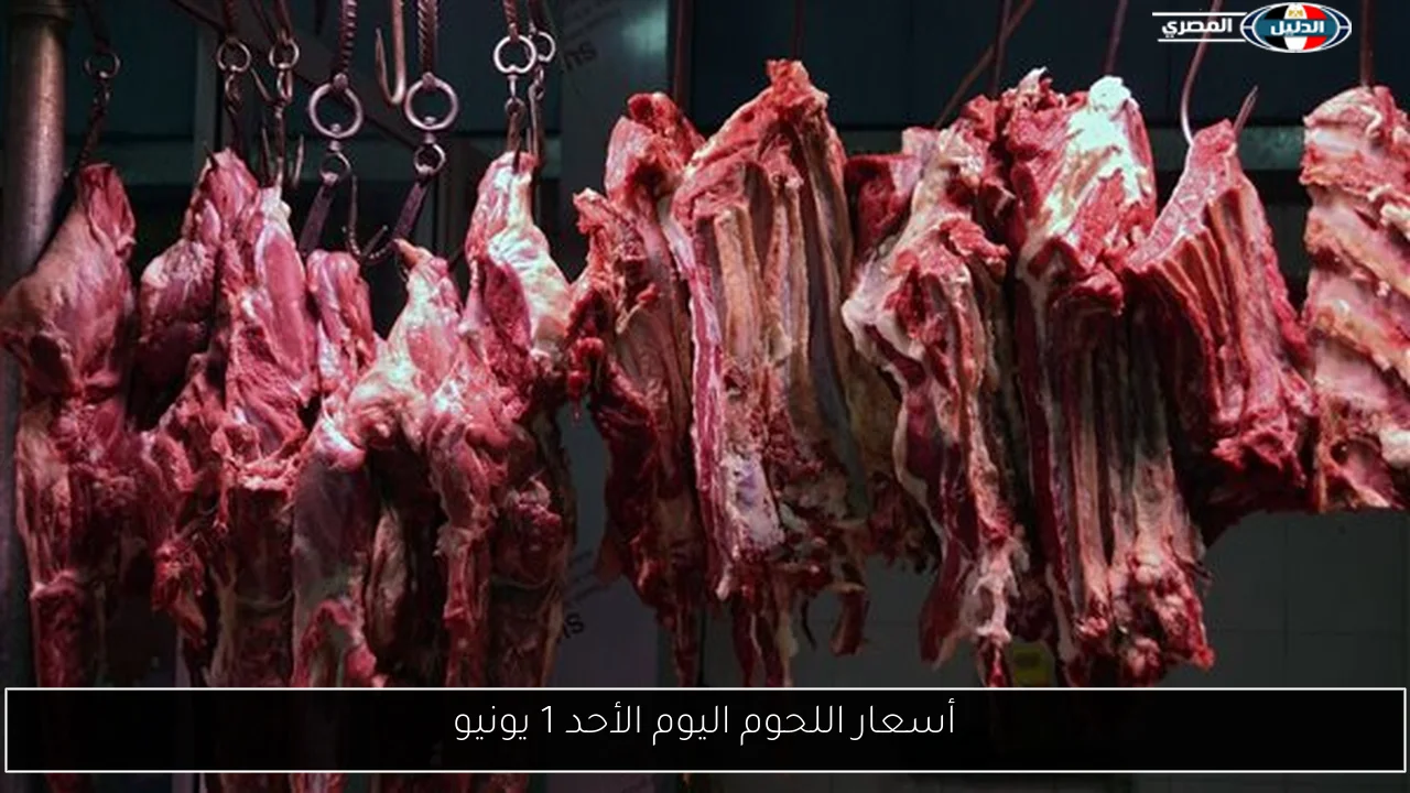 أسعار اللحوم اليوم الأحد 1 يونيو