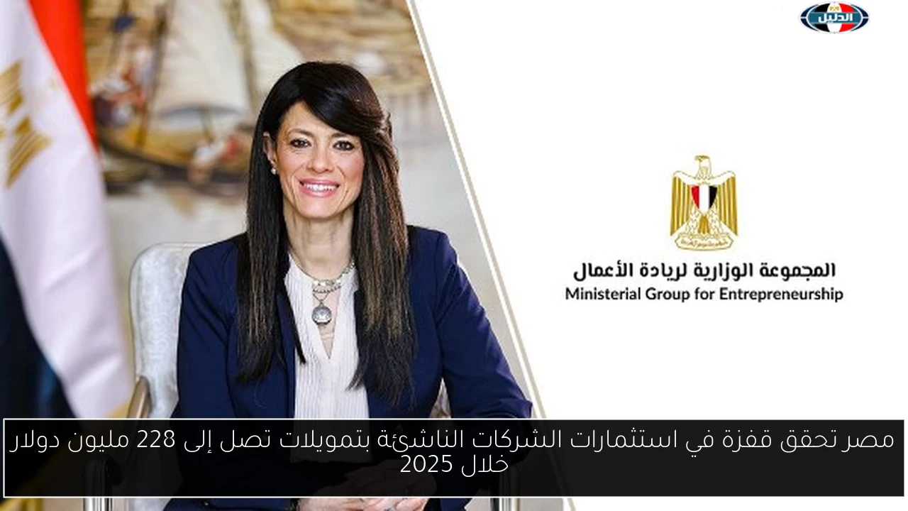 مصر تحقق قفزة في استثمارات الشركات الناشئة بتمويلات تصل إلى 228 مليون دولار خلال 2025