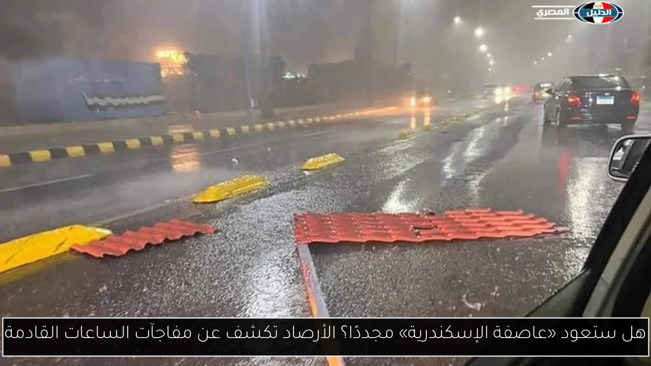 هل ستعود «عاصفة الإسكندرية» مجددًا؟ الأرصاد تكشف عن مفاجآت الساعات القادمة