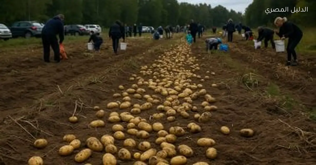 تظاهرات المزارعين تثير الفوضى في بروكسل بسبب أزمة البطاطس