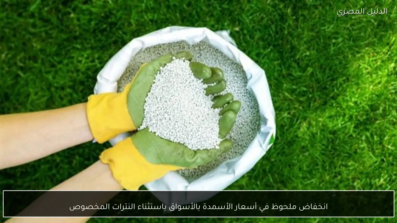 انخفاض ملحوظ في أسعار الأسمدة بالأسواق باستثناء النترات المخصوص