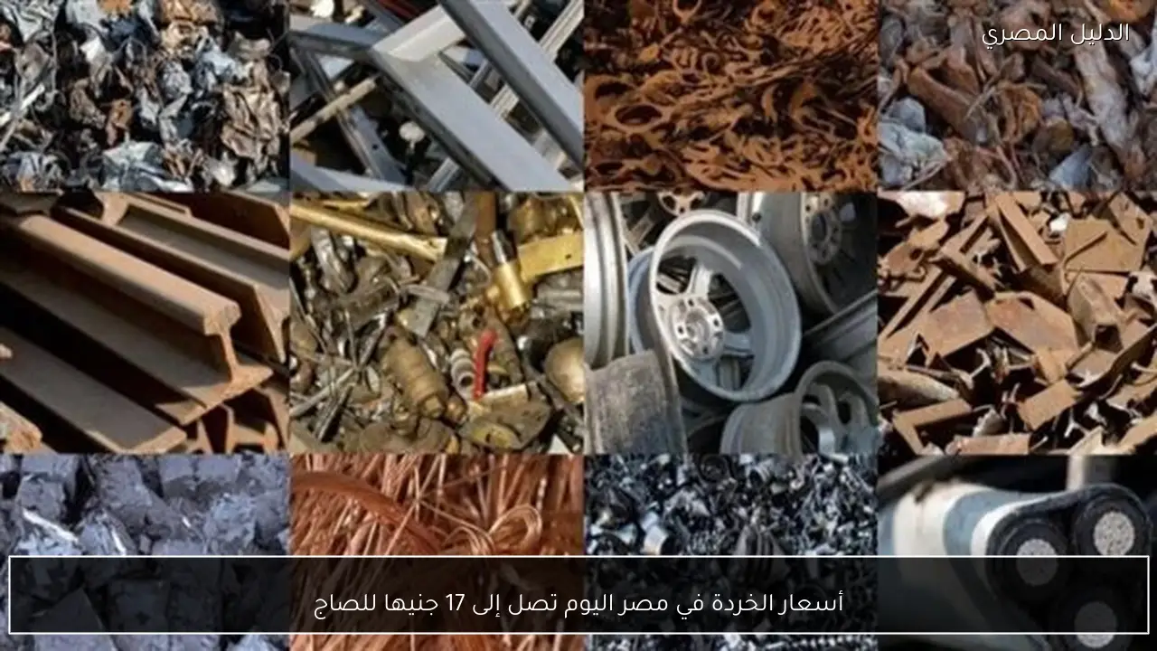 أسعار الخردة في مصر اليوم تصل إلى 17 جنيها للصاج