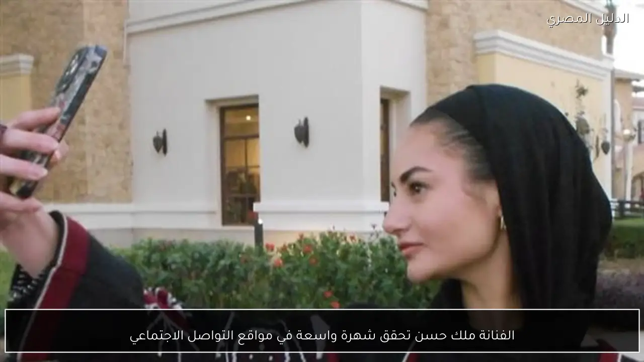 الفنانة ملك حسن تحقق شهرة واسعة في مواقع التواصل الاجتماعي