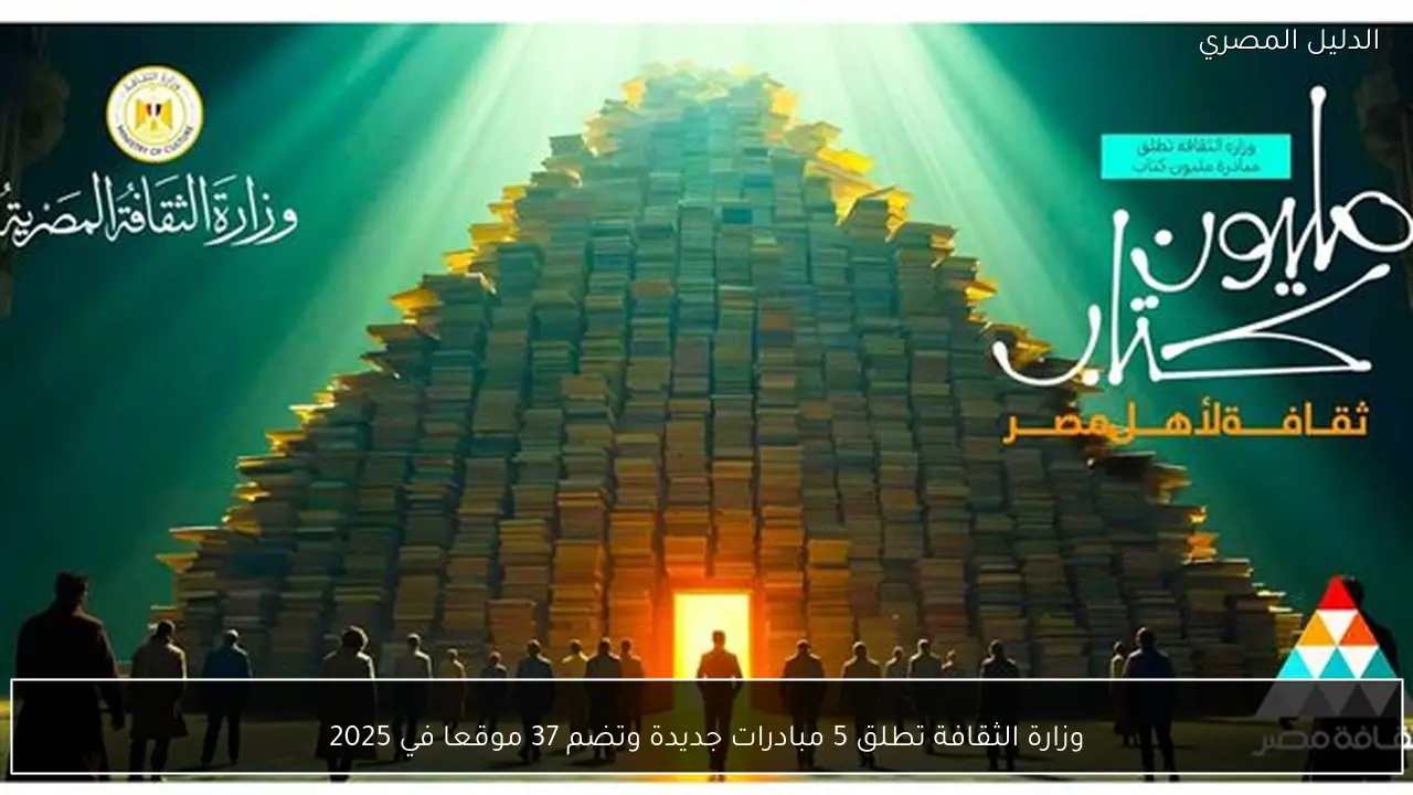 وزارة الثقافة تطلق 5 مبادرات جديدة وتضم 37 موقعا في 2025