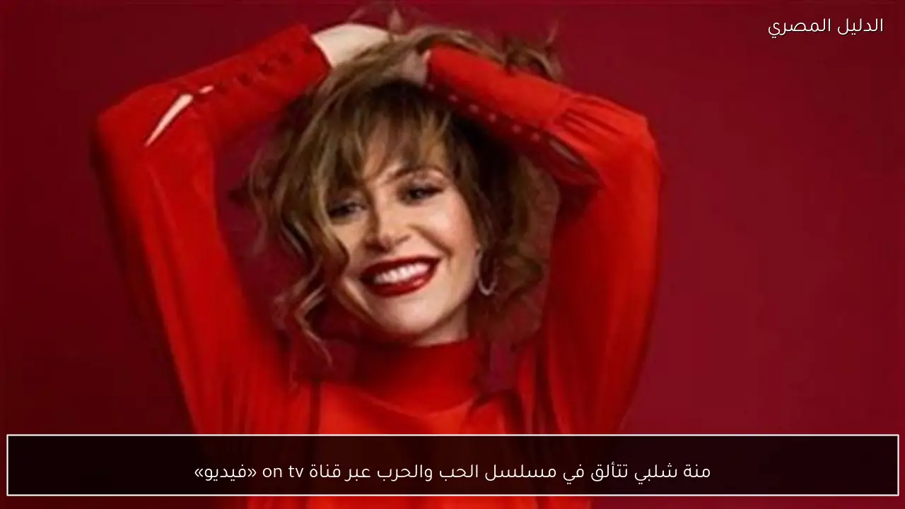منة شلبي تتألق في مسلسل الحب والحرب عبر قناة on tv «فيديو» - الدليل المصري