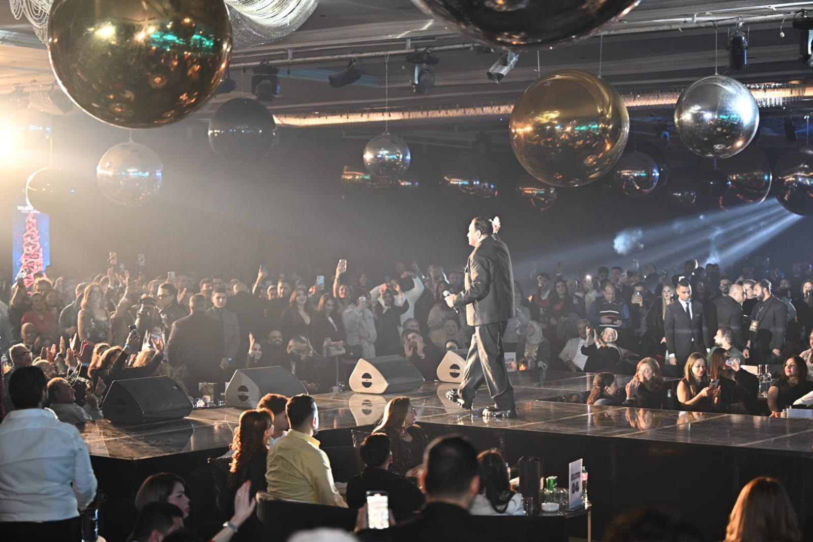 محمد فؤاد في حفل رأس السنة