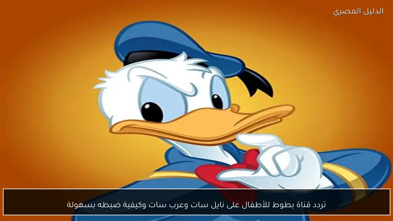 تردد قناة بطوط للأطفال على نايل سات وعرب سات وكيفية ضبطه بسهولة