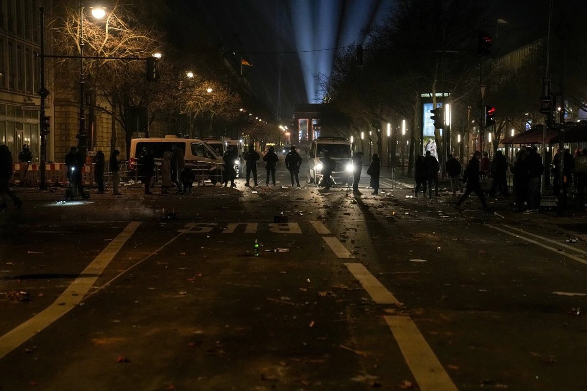 أعمال شغب ليلة رأس السنة بألمانيا