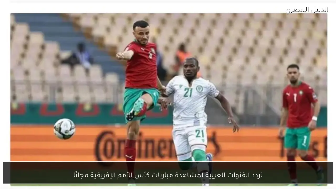 تردد القنوات العربية لمشاهدة مباريات كأس الأمم الإفريقية مجانًا