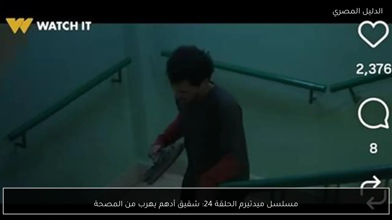 مسلسل ميدتيرم الحلقة 24: شقيق أدهم يهرب من المصحة