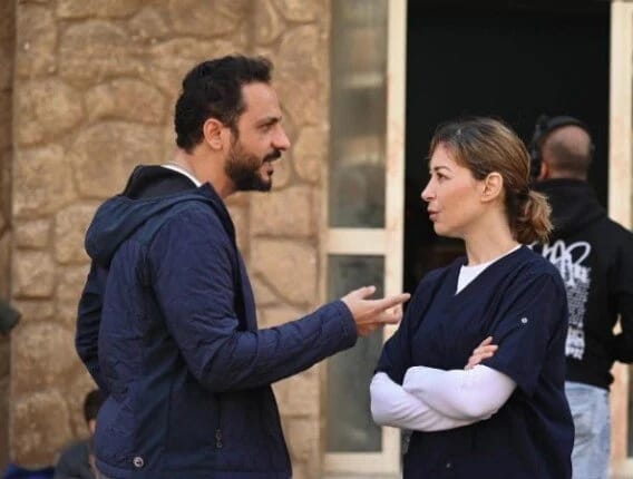 كواليس تصوير مسلسل تحت الحصار