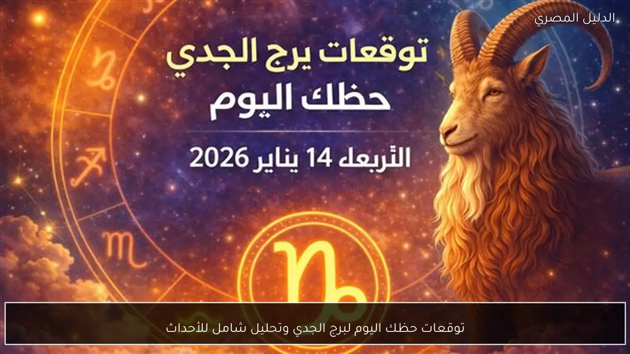 توقعات حظك اليوم لبرج الجدي وتحليل شامل للأحداث