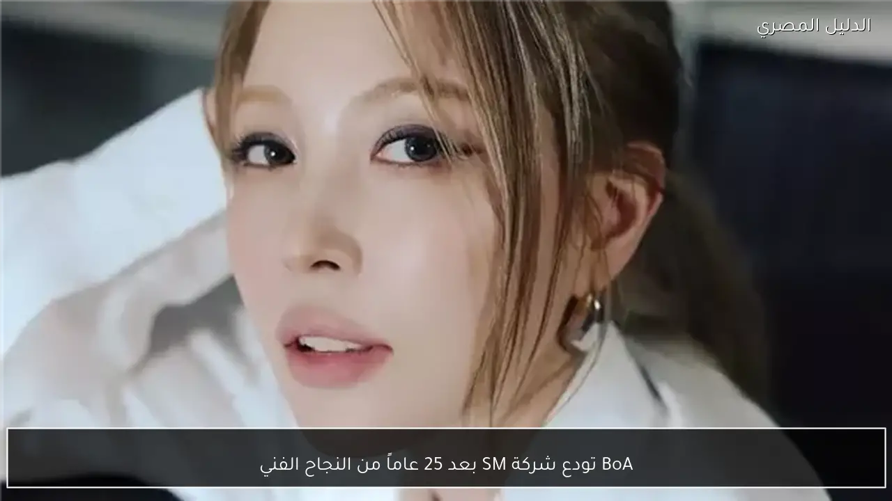 BoA تودع شركة SM بعد 25 عاماً من النجاح الفني