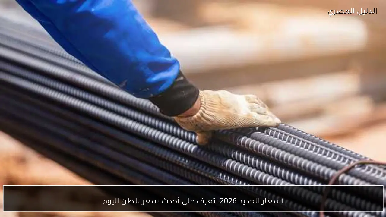 أسعار الحديد 2026: تعرف على أحدث سعر للطن اليوم