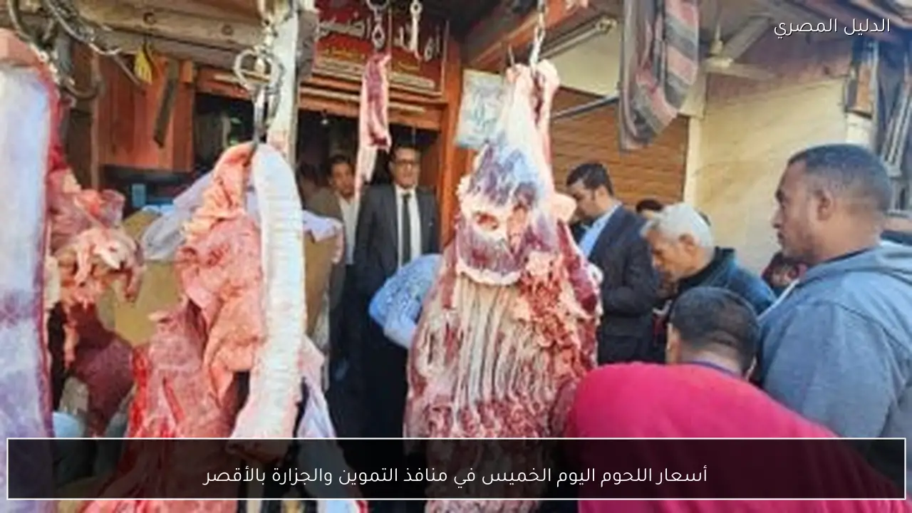 أسعار اللحوم اليوم الخميس في منافذ التموين والجزارة بالأقصر