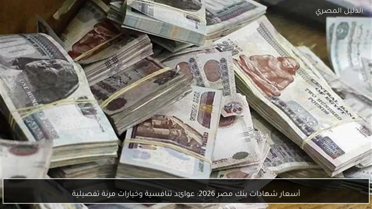 أسعار شهادات بنك مصر 2026: عوائد تنافسية وخيارات مرنة تفصيلية