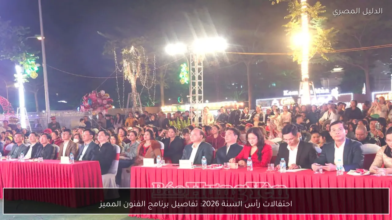 احتفالات رأس السنة 2026: تفاصيل برنامج الفنون المميز