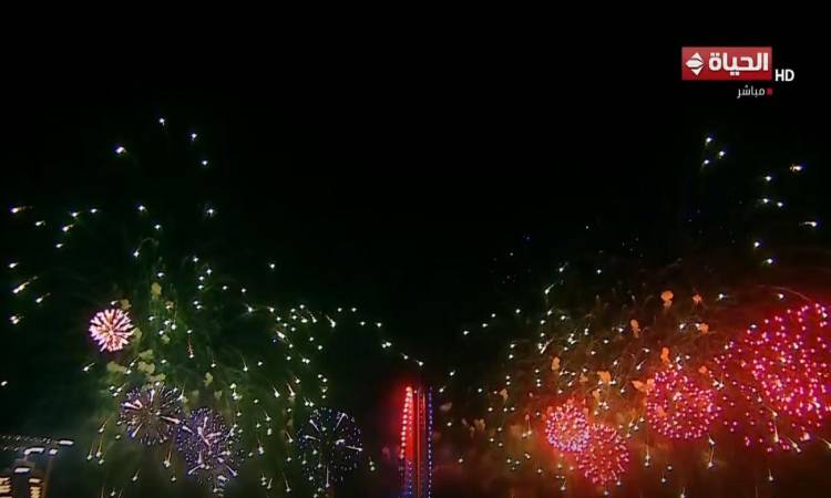 احتفالات العاصمة الإدارية الجديدة برأس السنة