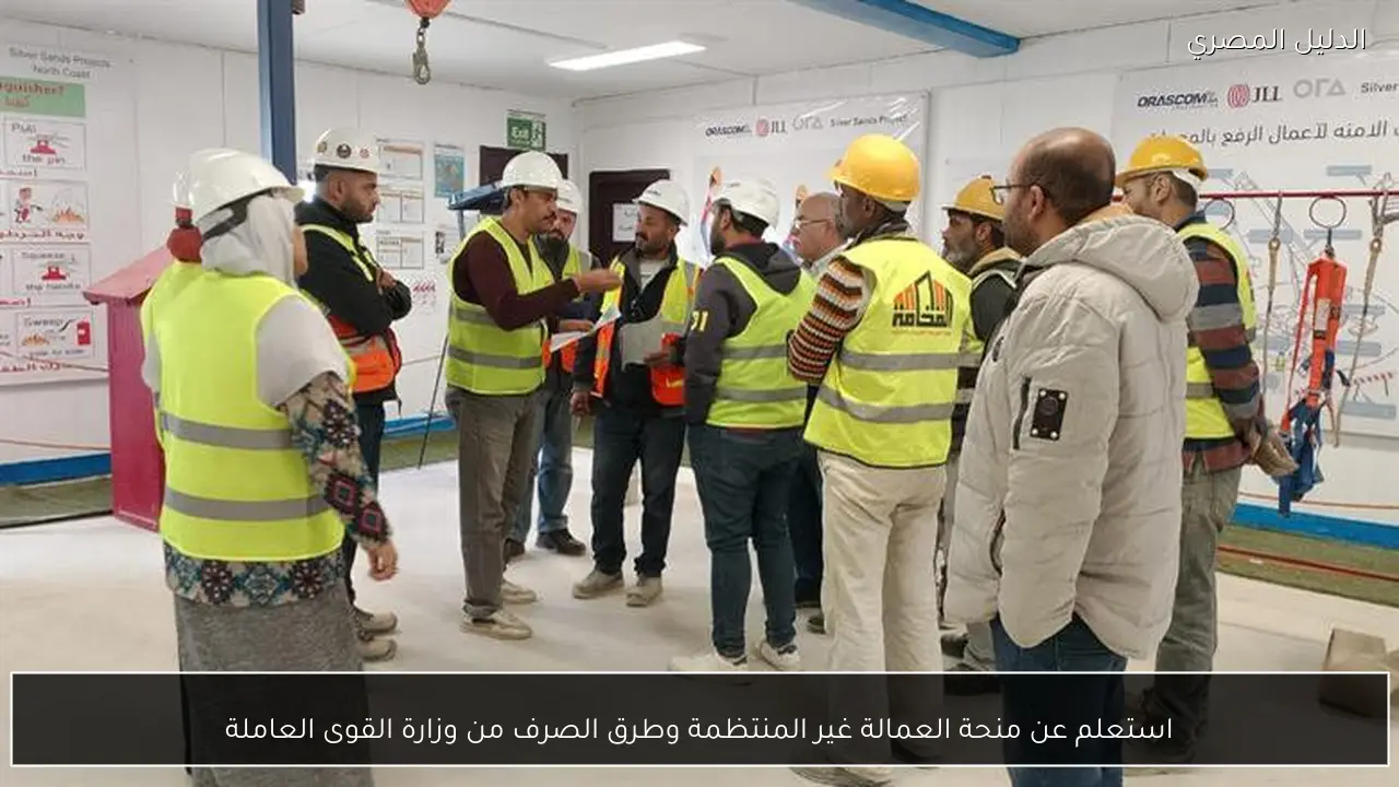 استعلم عن منحة العمالة غير المنتظمة وطرق الصرف من وزارة القوى العاملة