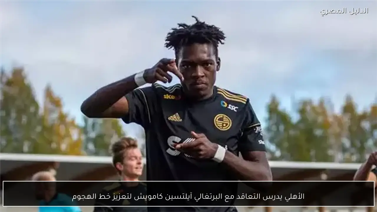 الأهلي يدرس التعاقد مع البرتغالي آيلتسين كامويش لتعزيز خط الهجوم