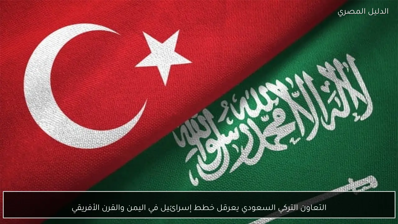 التعاون التركي السعودي يعرقل خطط إسرائيل في اليمن والقرن الأفريقي