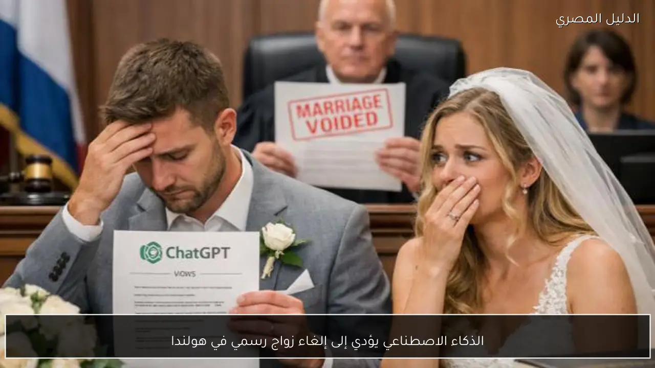 الذكاء الاصطناعي يؤدي إلى إلغاء زواج رسمي في هولندا