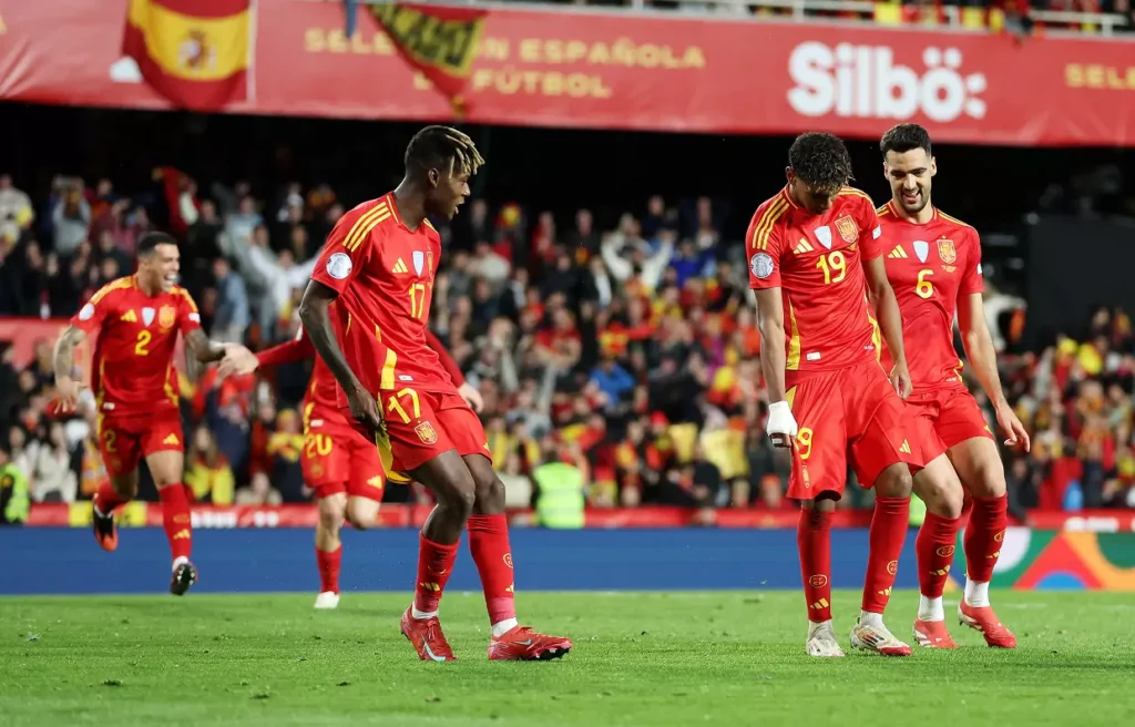 لامين يامال - نيكو ويليامز - منتخب إسبانيا (المصدر:Gettyimages)