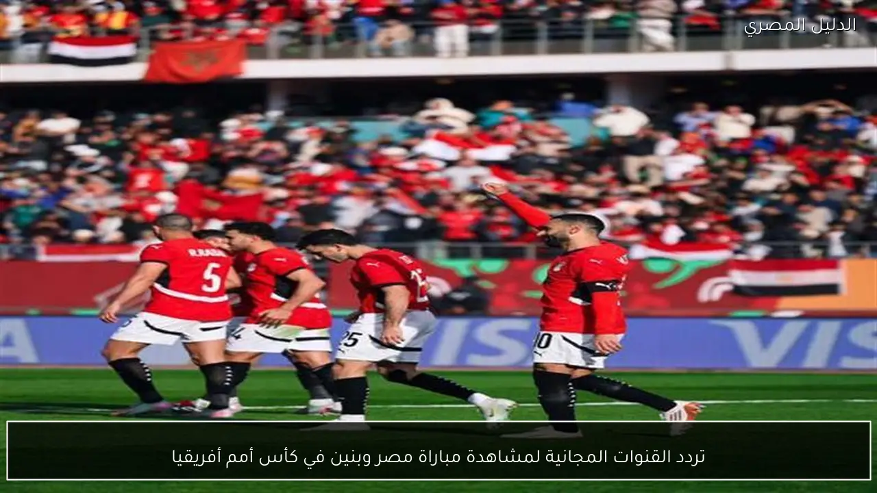 تردد القنوات المجانية لمشاهدة مباراة مصر وبنين في كأس أمم أفريقيا
