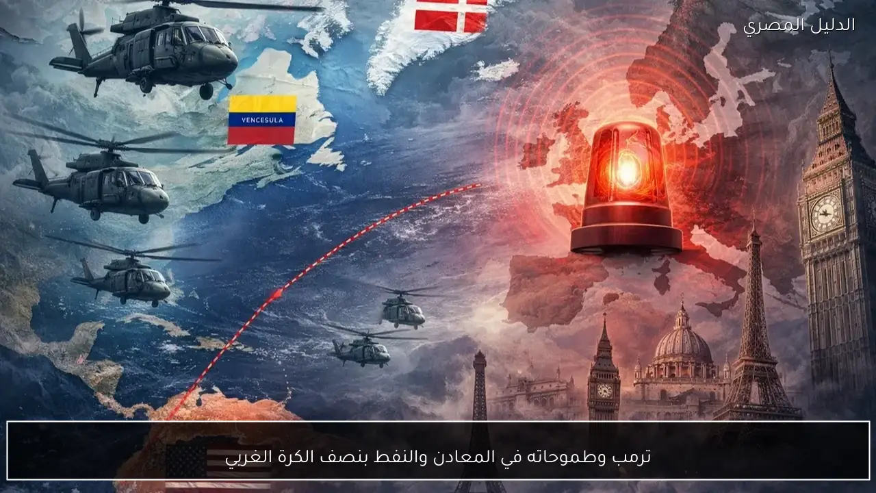 ترمب وطموحاته في المعادن والنفط بنصف الكرة الغربي