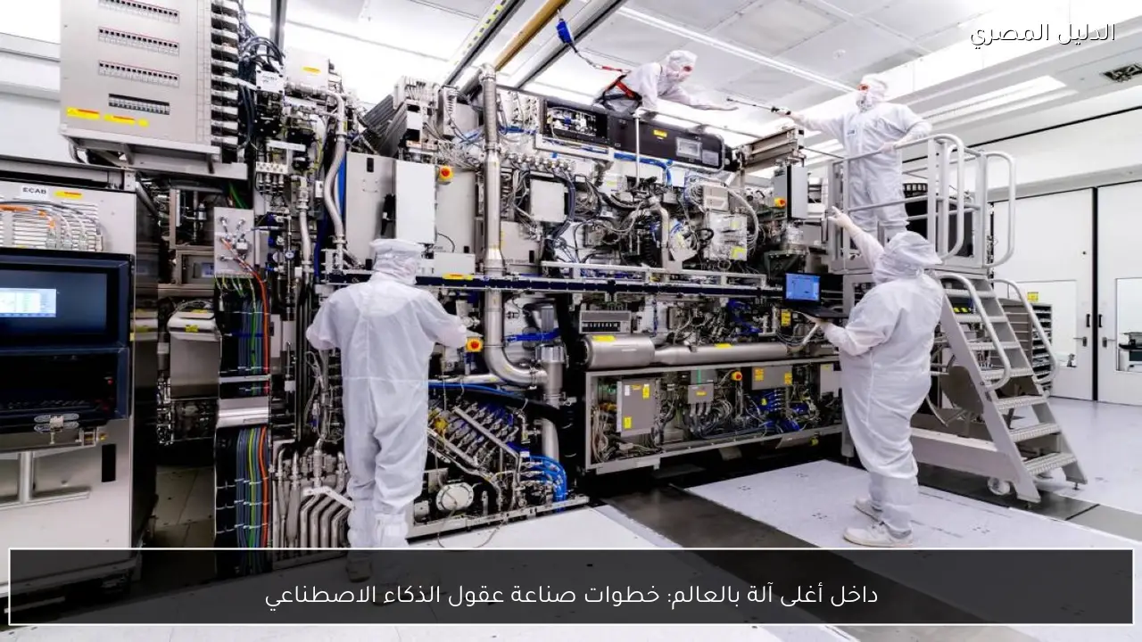 داخل أغلى آلة بالعالم: خطوات صناعة عقول الذكاء الاصطناعي