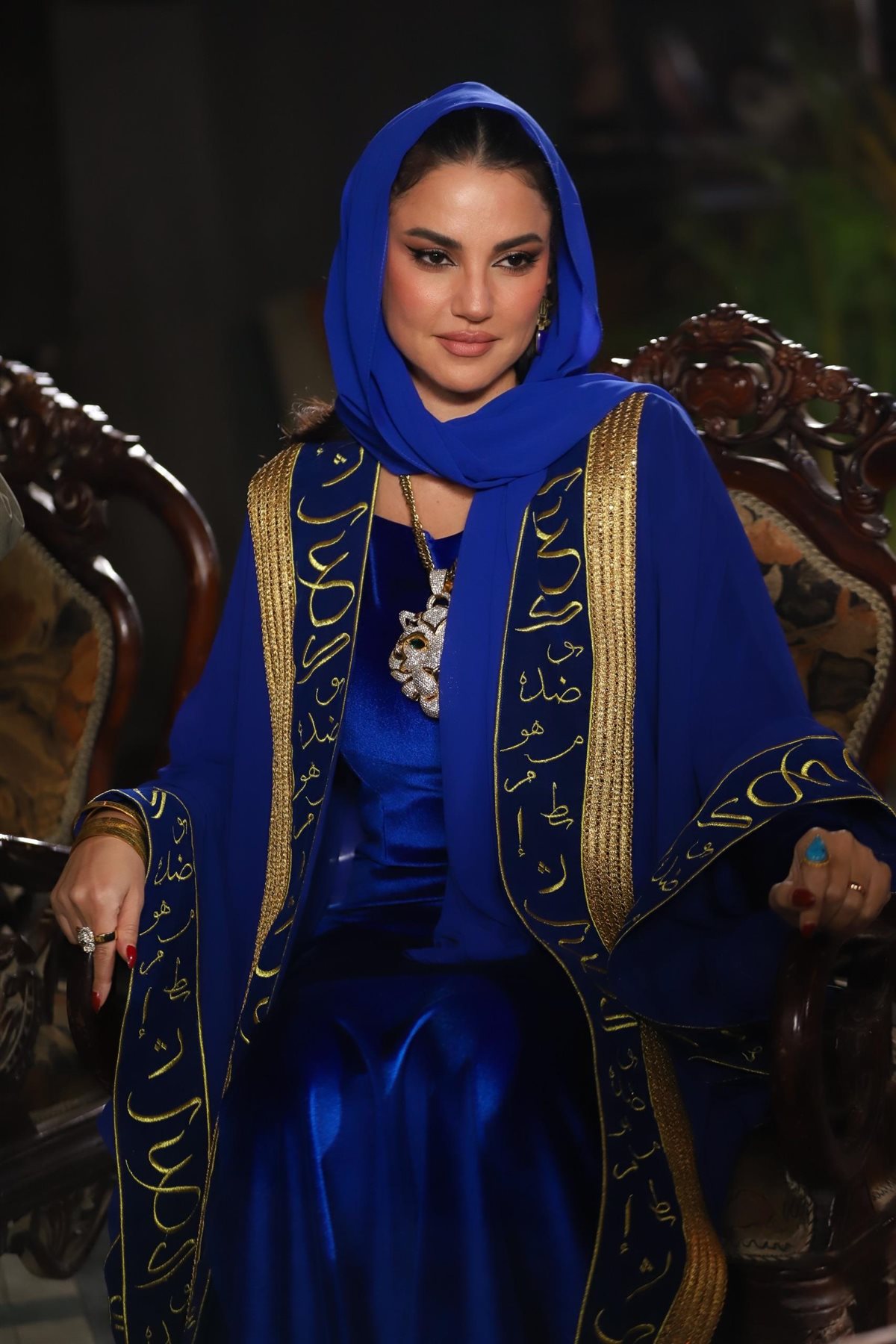 صور من كواليس شخصية درة في مسلسل علي كلاي