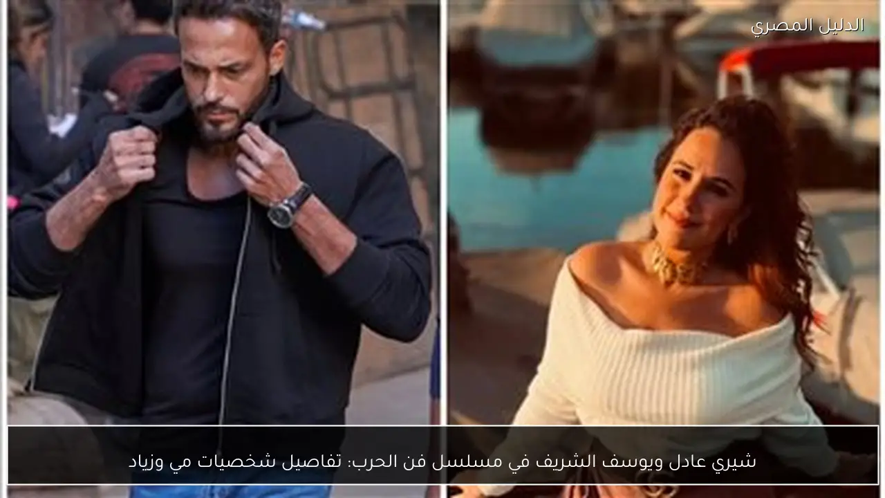 شيري عادل ويوسف الشريف في مسلسل فن الحرب: تفاصيل شخصيات مي وزياد