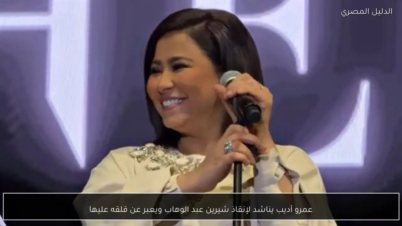 عمرو أديب يناشد لإنقاذ شيرين عبد الوهاب ويعبر عن قلقه عليها