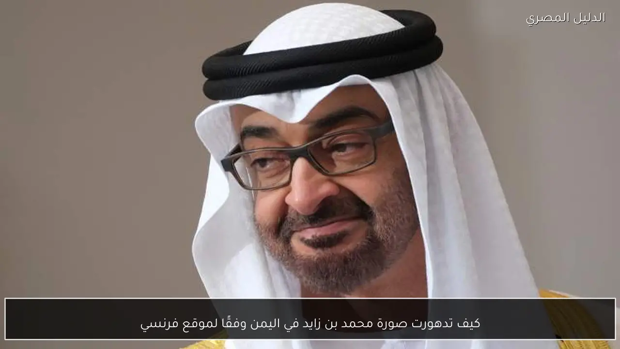 كيف تدهورت صورة محمد بن زايد في اليمن وفقًا لموقع فرنسي