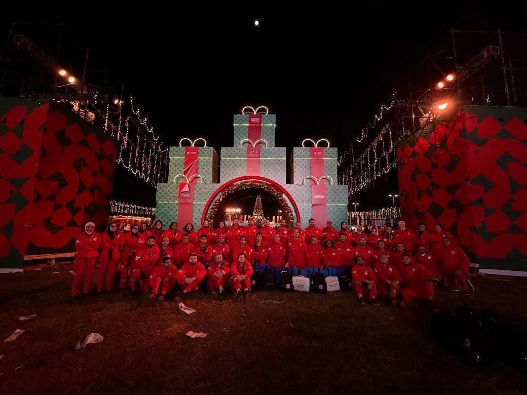 متطوعو الهلال الأحمر المصري