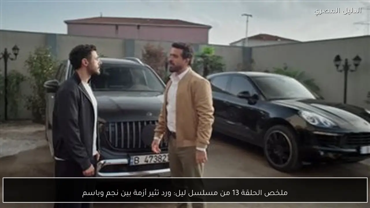 ملخص الحلقة 13 من مسلسل ليل: ورد تثير أزمة بين نجم وباسم