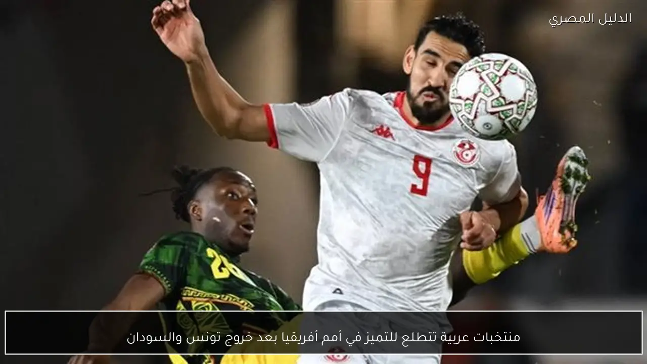 منتخبات عربية تتطلع للتميز في أمم أفريقيا بعد خروج تونس والسودان